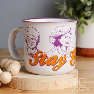 Silver Buffalo, Stay Golden, Golden Girls Ceramic Mug, 20oz